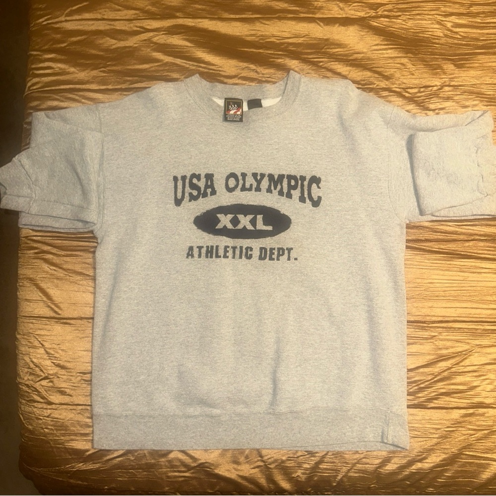 USA Olympic Gray Sweater